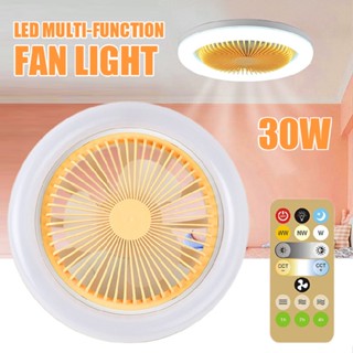 New Adjustable Modern Led Ceiling Fan Light E27 Bedroom Living Room Fan Lamp