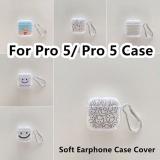 【พร้อมส่ง】เคสหูฟัง แบบนิ่ม ลายการ์ตูน สําหรับ Pro 5 Pro 5 Mini