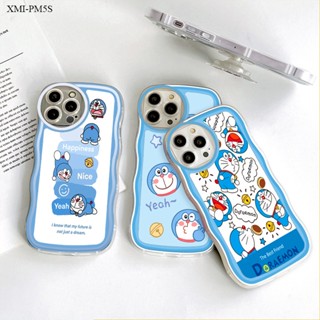 Xiaomi Poco M5S X5 Pro 5G สำหรับ Case Cartoon Robot Cat เคส เคสโทรศัพท์ เคสมือถือ Full Cover Soft Clear Phone Case Shockproof Cases【With Free Holder】