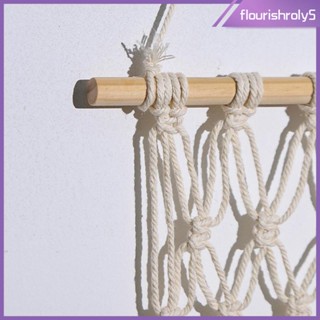 [Flourishroly5] จี้ถักมาคราเม่ สําหรับแขวนตกแต่งผนังบ้าน