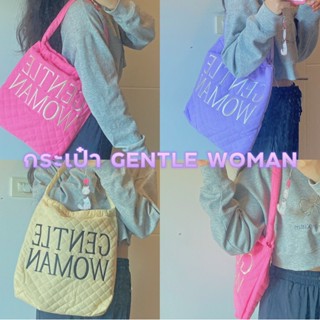 กระเป๋าสะพายข้าง กระเป๋ามือถือ กระเป๋า กระเป๋าน่ารัก ลายgentle woman 4เลือกให้เลือก พร้อมส่งไทย！！！