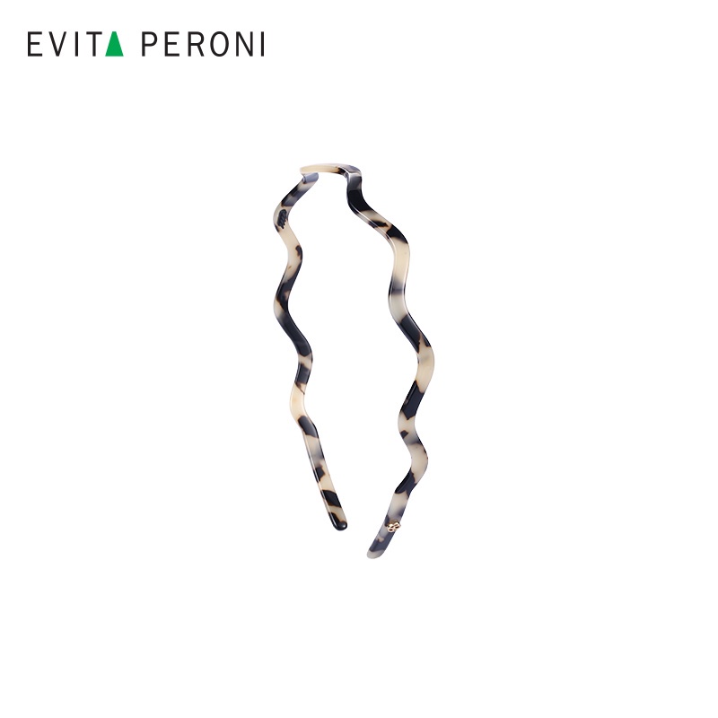 EVITA PERONI | Classic Wavy Headband | กรงเล็บผมสไตล์พรีเมี่ยม | เครื่องประดับผมหรูหรา