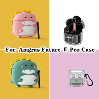 【พร้อมส่ง】เคสหูฟัง แบบนิ่ม ลายการ์ตูนน่ารัก สําหรับ Amgras Future II Pro