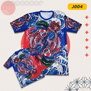 เสื้อพิมพ์ลาย เสื้อแฟชั่น รุ่น Japan-04 - Polyester 100% By Dark sport fashion