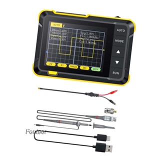 [Fenteer] ออสซิลโลสโคปดิจิทัล 200KHz 400V สําหรับซ่อมแซมอิเล็กทรอนิกส์ DIY