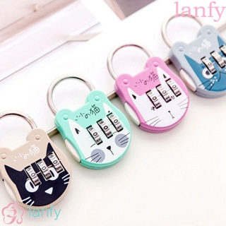 LANFY กุญแจล็อคกระเป๋าเดินทาง โลหะผสมสังกะสี