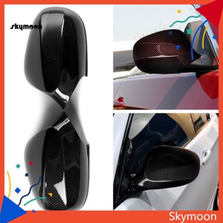 Skym* ฝาครอบกระจกมองข้าง ซ้าย ขวา คาร์บอนไฟเบอร์ สําหรับ BMW E90 E93 M3 Cabrio 2010-2012 2 ชิ้น