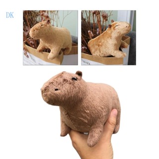 Dk Fluffys Capybaras Plush Capybaras ตุ๊กตายัดนุ่น ของเล่น Capybaras Plushie