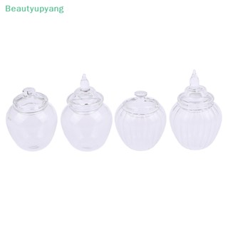 [Beautyupyang] โมเดลขวดโหลใส่ลูกอม ลูกอม ผลไม้ ขนาดเล็ก 1:12 สําหรับตกแต่งบ้านตุ๊กตา