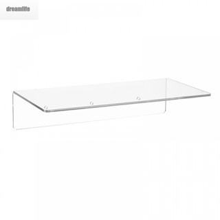 【DREAMLIFE】Floating Shelf Multifunction No Punching Shelves Wall-Mounted 12x5.9 Inch