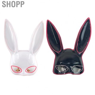 Shopp Glowing Bunny   Halloween Plastic Comfortable Wear Odorless for Holiday Parties