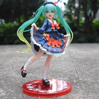 โมเดลตุ๊กตาฟิกเกอร์ Hatsune Miku 3rd Season แฟชั่นฤดูใบไม้ร่วง สําหรับเด็ก