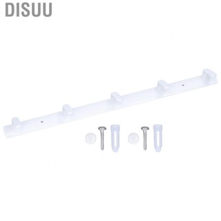 Disuu 5 Hooks Wall Mounted Bag Towel Rack Hanger Holder  Hat Clothes Storage