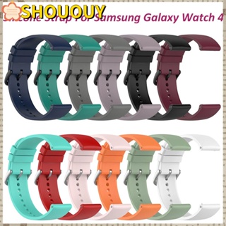 SHOUOUY สายรัดข้อมือ สายรัดข้อมือ สํารองเปลี่ยน สําหรับ Samsung Galaxy Watch 4/4 Classic