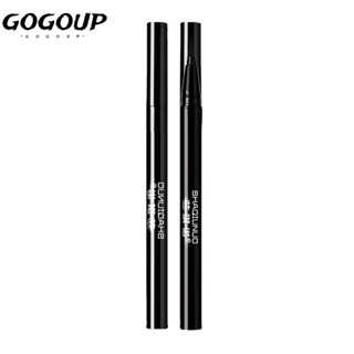 GOGOUP ปากกาอายไลเนอร์ แบบบางพิเศษ สีดํา สําหรับแต่งหน้า