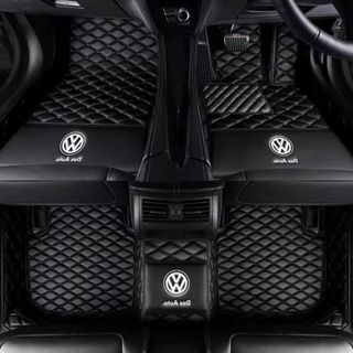 ปลอกหนังหุ้มพวงมาลัยขวา กันน้ํา ทําความสะอาดง่าย สําหรับ Volkswagen Lamando viloran Passat Lavida Cross Lavida Gran Lavida Phideon