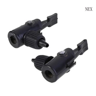 Nex 2 ชิ้น Inflator สําหรับวาล์ว Schrader Adapeter หัวฉีดรอกอุปกรณ์เสริม