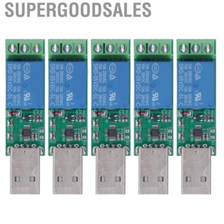 Supergoodsales Relay Module  5Pcs 1 Channel 5V Board for PC