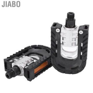 Jiabo Bike Platform Pedals  Durable Mountain Road Bicycle Flat Pedal Foldable Universal for Urban Transportation Cycling Sports