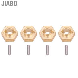 Jiabo 4Pcs 3MM Brass Wheel Hex Adapter Upgrage Part For Axial SCX24 90081 1/24 RC CarV