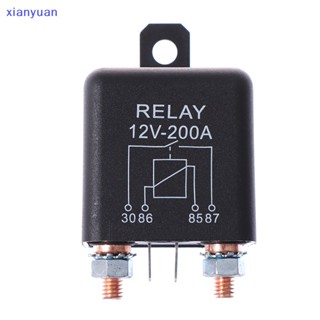 Xianyuan รีเลย์แยกชาร์จ 12V 200 แอมป์ สําหรับรถยนต์ รถตู้ เรือ 4 Pin
 Xy