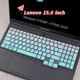 ฟิล์มซิลิโคนติดแป้นพิมพ์แล็ปท็อป กันน้ํา สําหรับ Lenovo 15.6 นิ้ว Ideapad Y7000P R7000 2020 1 ชิ้น [ZK]