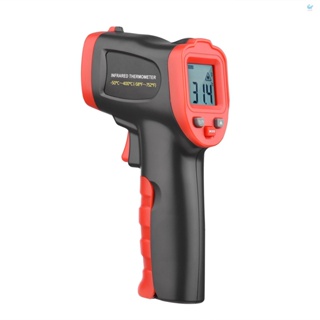 HGT -50℃～400℃ /-58℉～752℉ Infrared Thermometer IR Laser Thermometer Handheld Non-Contact Digital Temperature Tester Pyrometer Temperature  for Kitchen Cooking BBQ Chocolate Pizza