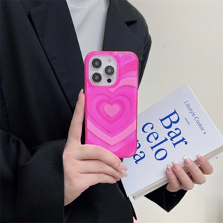 เคสโทรศัพท์มือถือ ซิลิโคนนิ่ม กันกระแทก ลายหัวใจ สร้างสรรค์ สําหรับ Iphone 14promax 13 12 11 14pro 13promax