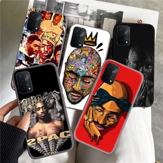 เคสโทรศัพท์มือถือแบบนิ่ม ลาย Tupac Amaru Shakur 2Pac สําหรับ OPPO A73 A91 F15 A92 A72 A52 A93 A94 4G F5 A73 F7 F9 A7X F11 A9 F11 Pro