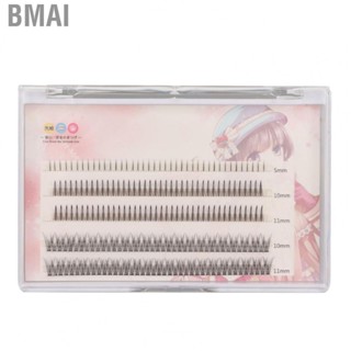 Bmai Individual Lashes  Portable Fluffy A Shape Cluster Chemical Fiber Curly for Eyelash Extension Beauty Salon