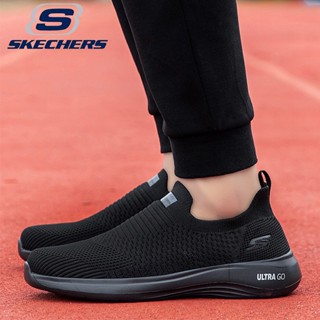 【พร้อมส่ง】ใหม่ รองเท้าผ้าใบลําลอง SKECHERS_ ULTRA GO ข้อสั้น ผ้าตาข่าย ระบายอากาศ เหมาะกับการวิ่ง สําหรับผู้ชาย และผู้หญิง