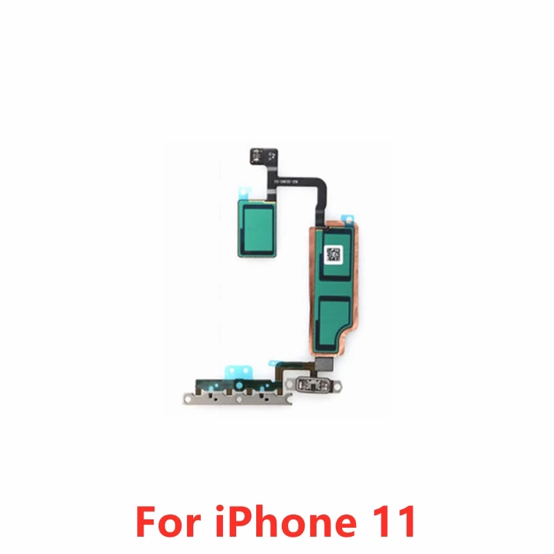 ปุ่มปรับระดับเสียง สายแพรริบบิ้น พร้อมบอร์ด สําหรับ iPhone 11 thumbnail 3