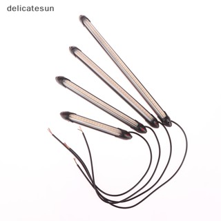 Delicatesun ใหม่ แถบไฟเลี้ยว LED 12V 1 คู่ สําหรับรถยนต์