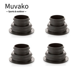 Muvako ปลั๊กท่อซีล 4 ชิ้น, ท่อระบายน้ําซิลิโคน สีดํา, เครื่องมือทําความสะอาด|ห้องครัว