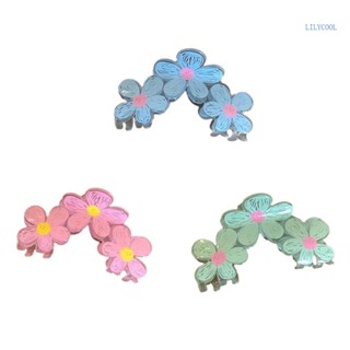 【CH*】กิ๊บติดผม ลายดอกไม้ สีสันสดใส สําหรับผู้ใหญ่ เด็กผู้หญิง