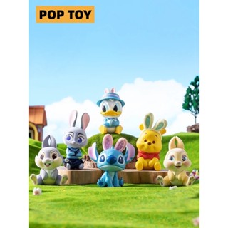 ตุ๊กตาฟิกเกอร์ Disney Wheres The Rabbit Series Blind box น่ารัก สําหรับเก็บสะสม ให้เพื่อน