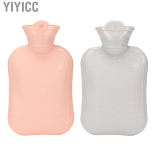 Yiyicc 500ML Hot Water Bag Thicken Soft PVC Explosion Proof Portable Large Warm B