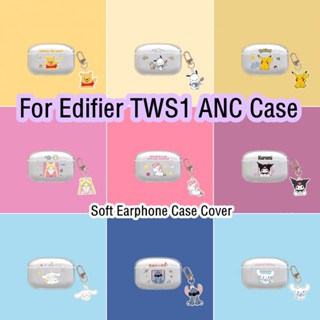 【Case Home】เคสหูฟัง แบบนิ่ม ลายการ์ตูนอนิเมะ สําหรับ Edifier TWS1 ANC Edifier TWS1 ANC