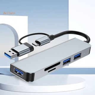 5-in-1 ฮับ USB 3.0 Type C รองรับ TF PD สําหรับแล็ปท็อป [Bellare.th]