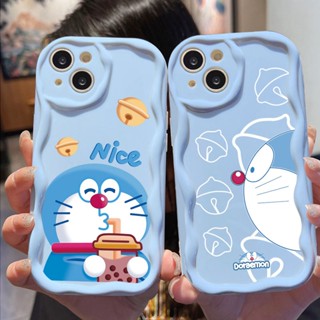 เคสโทรศัพท์มือถือ TPU ปิดด้านหลัง ลายการ์ตูนโดราเอมอน ชานมไข่มุกน่ารัก สีพื้น สําหรับ infinix Hot 9 Pro Hot 10 Lite Hot 10 Play Hot 11 Play Hot 9 Play Hot 12 Play Hot 20i X665E Hot 20 Play