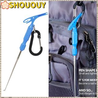 SHOUOUY ใหม่ อุปกรณ์ถอดตะขอตกปลา สเตนเลส