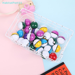 Habitatport ตุ๊กตาฟิกเกอร์ รูปการ์ตูนอนิเมะญี่ปุ่น Gashapon Gacha Capsule Ball ของเล่นสําหรับเด็ก 10 ชิ้น