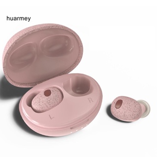 Huarmey T2S ชุดหูฟังอินเอียร์ไร้สายบลูทูธ V5 พร้อมไมโครโฟนสเตอริโอ HiFi ความคมชัดสูง