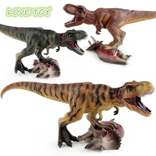 โมเดลฟิกเกอร์ รูปไดโนเสาร์ Jurassic Tyrannosaurus Rex ของเล่นสําหรับเด็กผู้ชาย