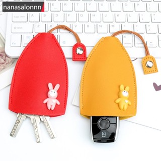 Nanasn| เคสกุญแจรถยนต์ หนัง PU ลายการ์ตูนสัตว์ สร้างสรรค์ สําหรับ W1Z6