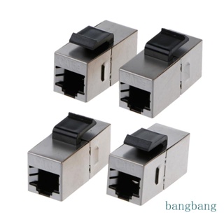 Bang โมดูลอะแดปเตอร์เชื่อมต่ออีเธอร์เน็ต Cat6 RJ45 แจ็คตัวเมีย แบบติดผนัง