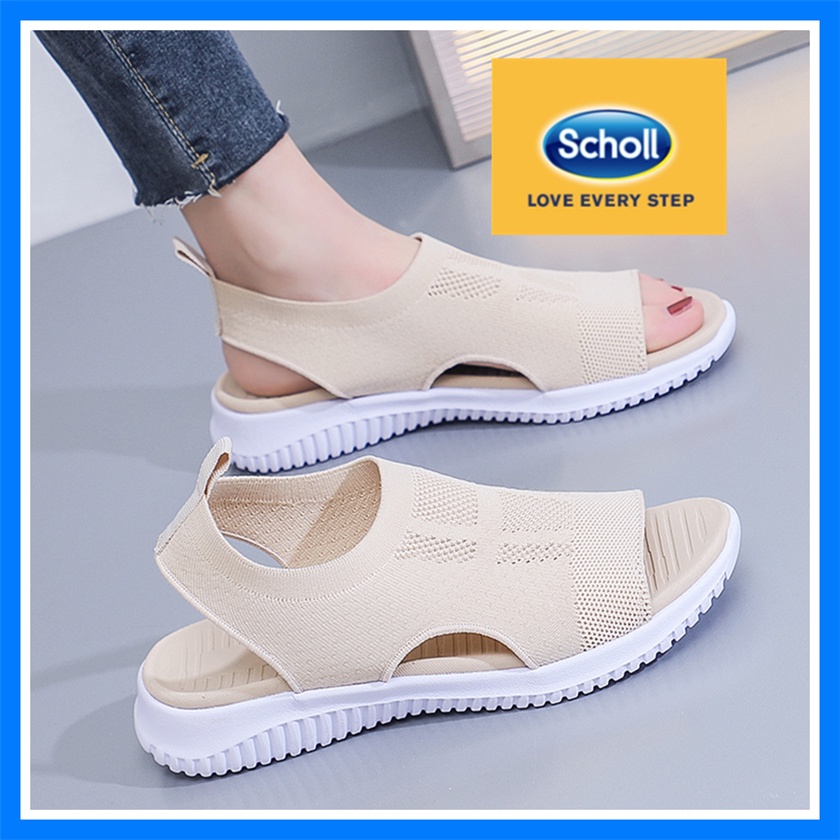 scholl รองเท้าสตรี รองเท้าลำลองสไตล์เกาหลี รองเท้าสตรี รองเท้าสตรี รองเท้าสตรี