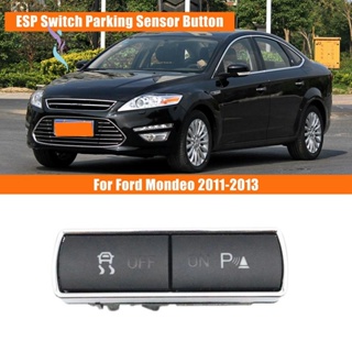 ปุ่มสวิตช์เซนเซอร์จอดรถยนต์ ESP สีดํา สําหรับ Ford Mondeo 2011-2013 BS7T-2C418-BA