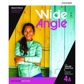 (Arnplern) : หนังสือ Wide Angle American 4A : Student Book+Workbook with Online Practice (P)