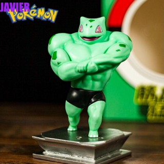 JAVIER โมเดลฟิกเกอร์ PVC รูปการ์ตูนโปเกม่อน Pikachu ของเล่นสําหรับเด็ก